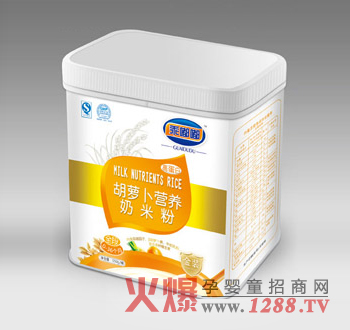 乖嘟嘟胡蘿卜營(yíng)養(yǎng)奶米粉