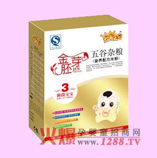冠軍寶貝金胚芽五谷雜糧米粉