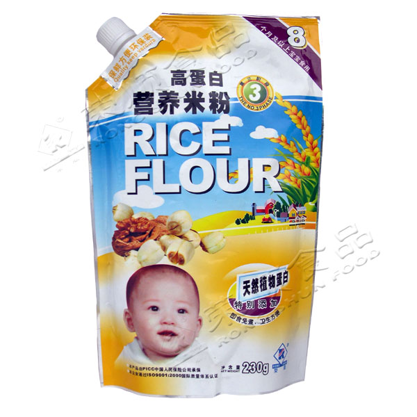 榮順230g高蛋白營(yíng)養(yǎng)米粉3段