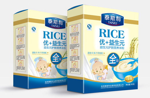 泰斯利益生元護(hù)腸米粉盒裝