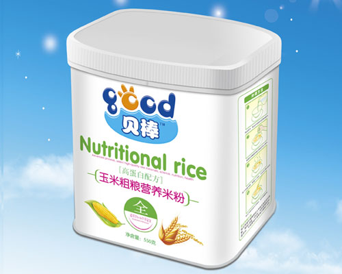 貝棒高蛋白配方玉米粗糧米粉
