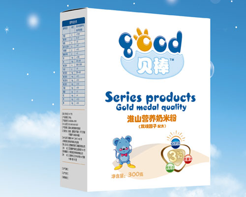 貝棒雙歧因子淮山營養(yǎng)奶米粉