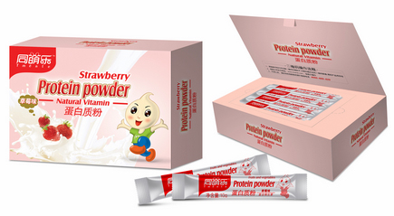 同萌樂草莓蛋白質粉