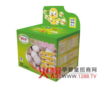 旭貝樂(lè)蘑菇雞肉絨