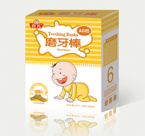 力兒牛奶AD鈣味磨牙棒