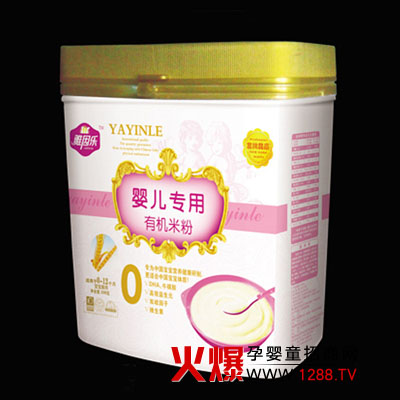 雅因樂(lè)嬰兒專(zhuān)用有機(jī)米粉