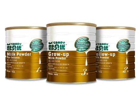 智貝優(yōu)嬰幼兒雙動力配方奶粉