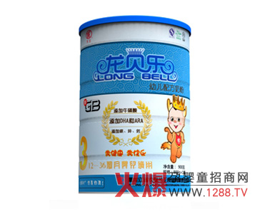 龍貝樂普裝幼兒配方奶粉