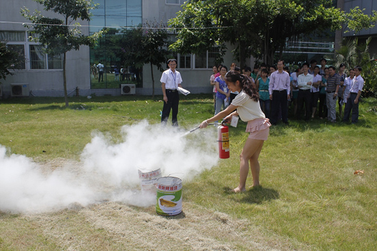 皇氏乳業(yè)進行消防安全教育培訓(xùn)圖三
