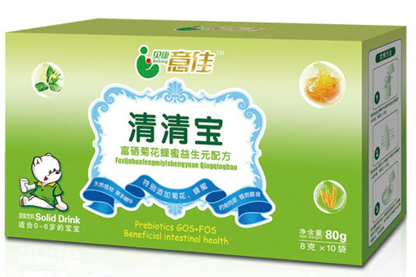 貝康意佳富硒菊花蜂蜜益生元配方清清寶寶