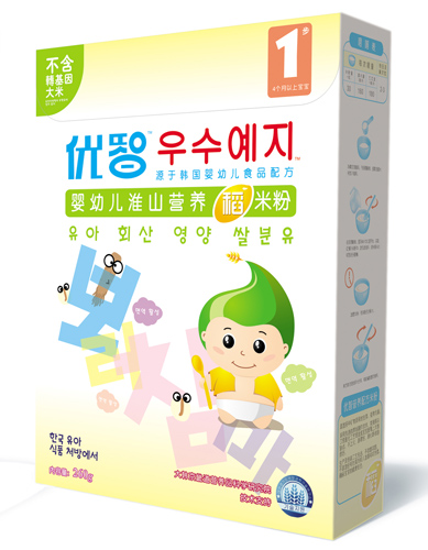 優(yōu)智嬰幼兒淮山稻米粉盒裝