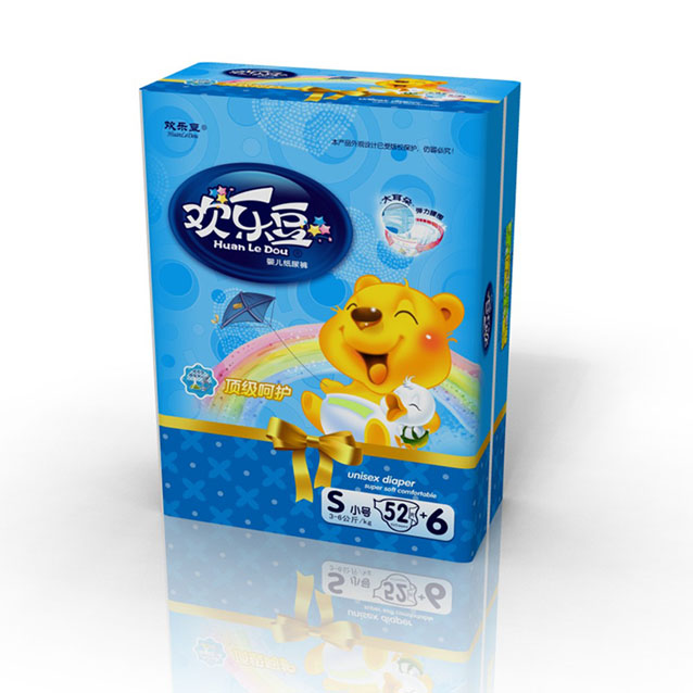 歡樂豆卡通大耳朵尿褲S