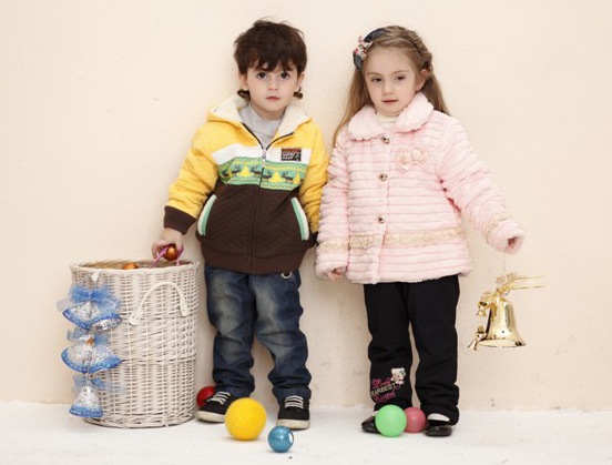 小熊B琪zui新秋冬季節(jié)小童套裝