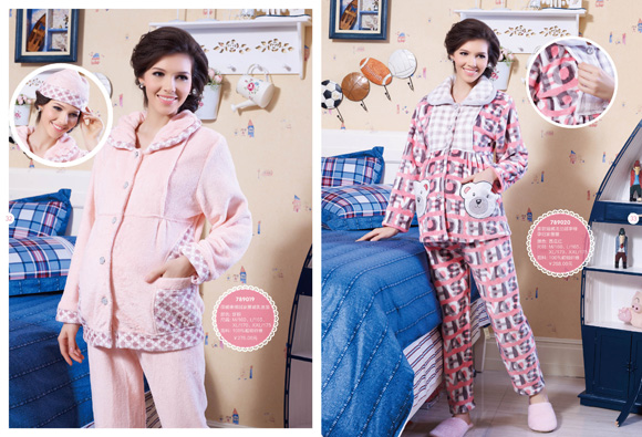 媽咪秘密法蘭絨家居服