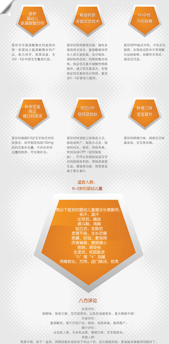 愛珍氨基酸螯合鈣固體飲料