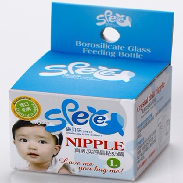 施貝樂(lè)真乳實(shí)感晶鉆奶嘴NZB-7