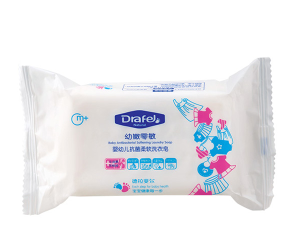 德拉斐爾嬰幼兒抗菌柔軟洗衣皂180g