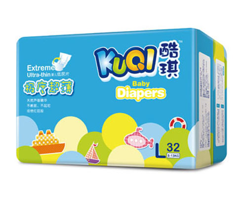 酷琪超薄系列尿片L碼