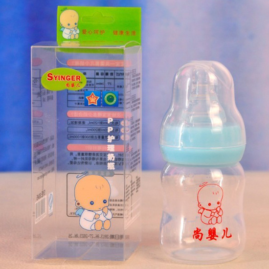 尚yingePP護理奶瓶60ml天藍色