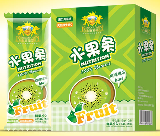 金盾愛嬰獼猴桃味水果條