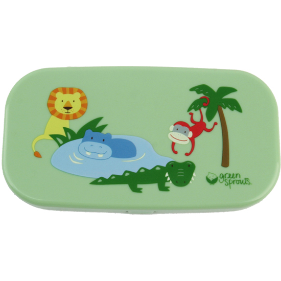 美國(guó)小綠芽旅行餐具套裝筷子叉勺