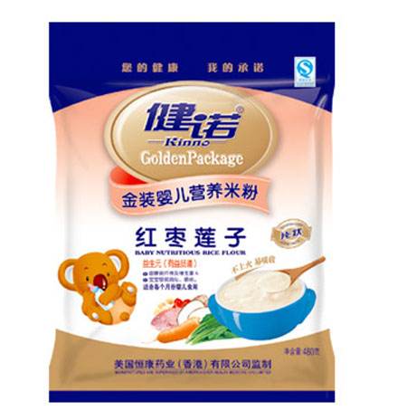 健諾紅棗蓮子?jì)雰籂I養(yǎng)米粉