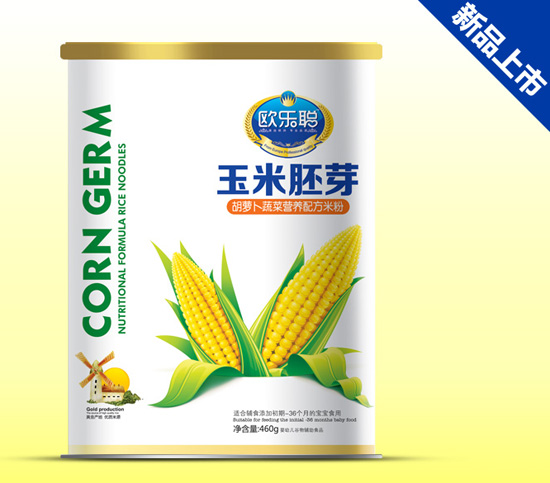 歐樂(lè)聰胡蘿卜蔬菜玉米胚芽紙聽(tīng)