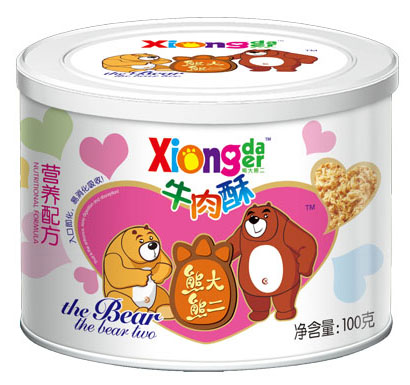 熊大熊二營養(yǎng)配方牛肉酥