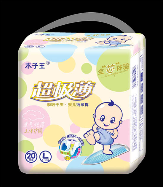 木子王超級(jí)薄嬰兒紙尿褲L碼