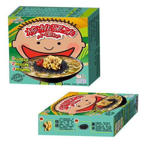 伊陽核桃黑米小面片