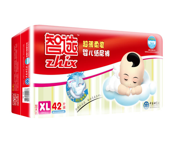 智選超薄柔爽嬰兒紙尿褲XL