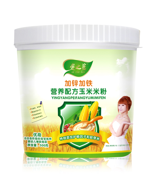 愛(ài)之藍(lán)加鋅加鐵營(yíng)養(yǎng)配方玉米米粉