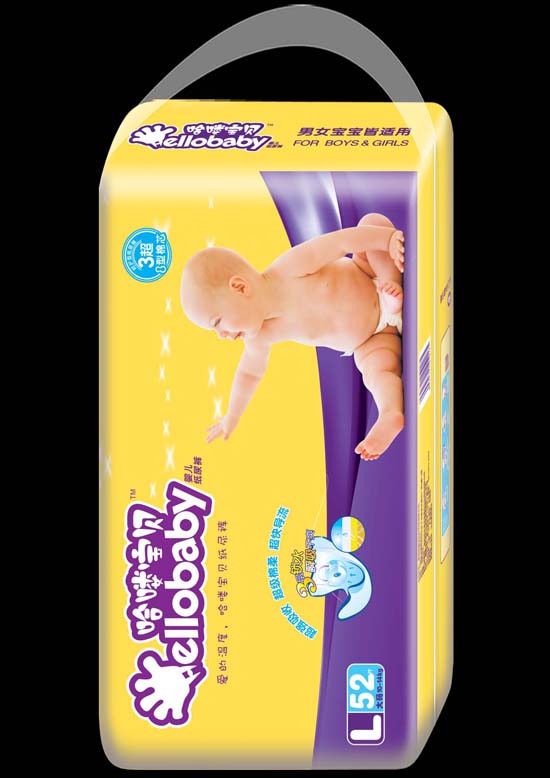 哈嘍寶貝yinge紙尿褲L碼52片