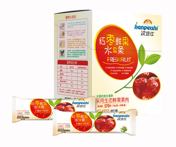 漢培仕紅棗鮮果水果條