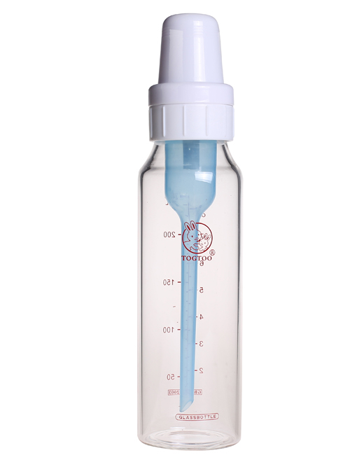 淘氣兔標(biāo)準(zhǔn)口徑比例奶瓶240ml