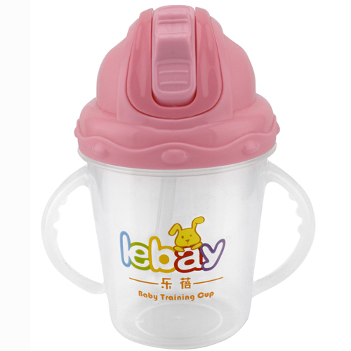 樂(lè)蓓嬰幼兒學(xué)飲杯6906B紅色