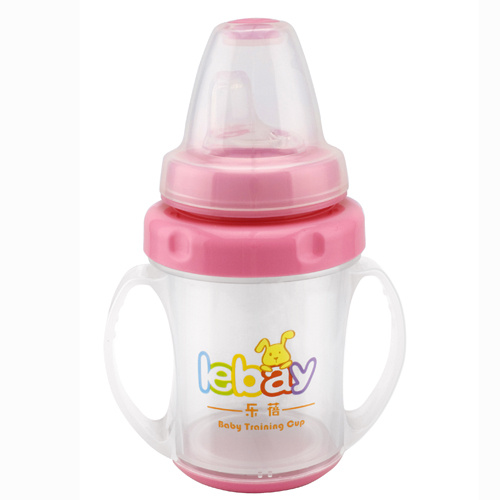 樂蓓嬰幼兒學(xué)飲杯6903粉紅色
