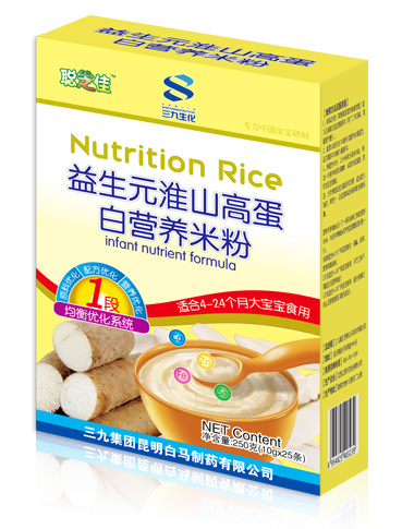 聰芝佳益生元準山營養(yǎng)米粉