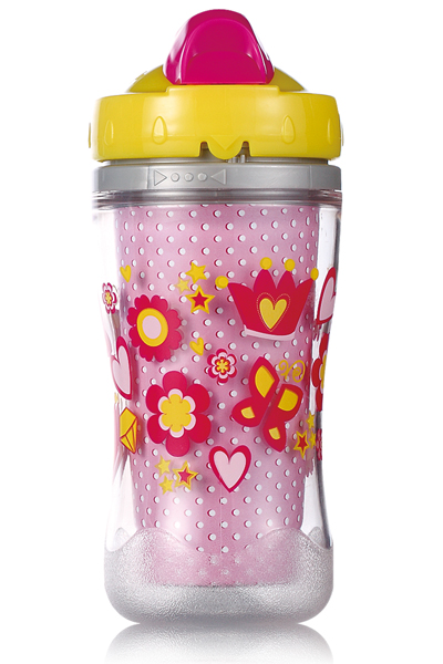 媽媽易雙層嬰幼兒水杯學飲杯