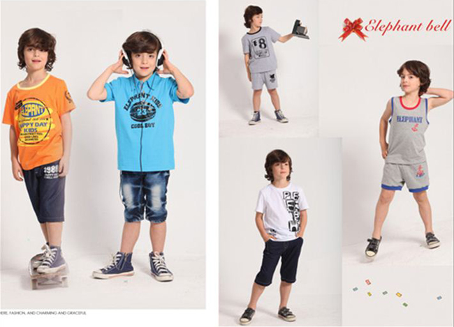 吉象貝兒男童夏裝