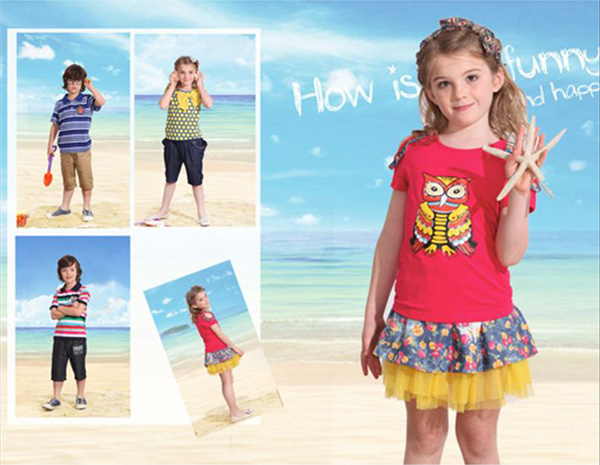 吉象貝兒夏裝女童新款