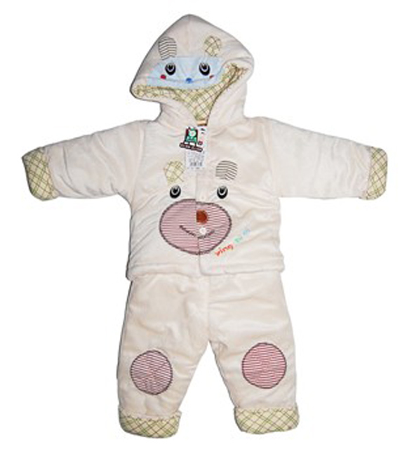 嬰比迪小頑皮連帽開胸套