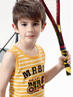 瑪琪曼蒂黃白相間T恤