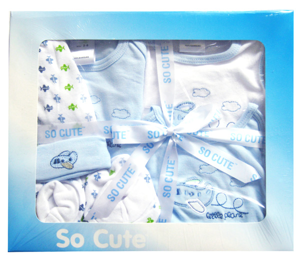 潤羽康蘭色嬰兒套裝禮盒