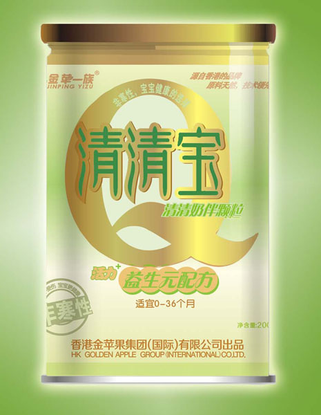 金蘋一族益生元配方清清寶