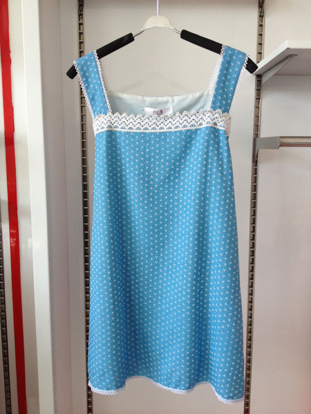 衣+康防輻射服藍色點狀