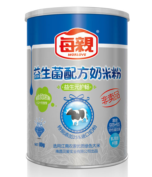 每親益生元護(hù)暢益生菌配方奶米粉