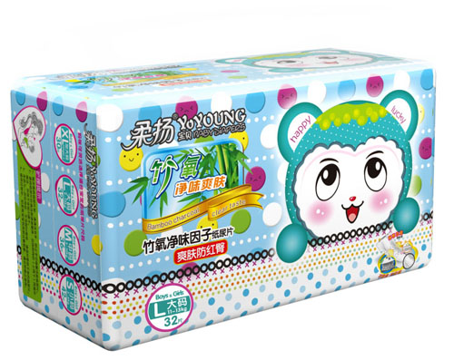 柔揚竹氧凈味32片大碼尿片