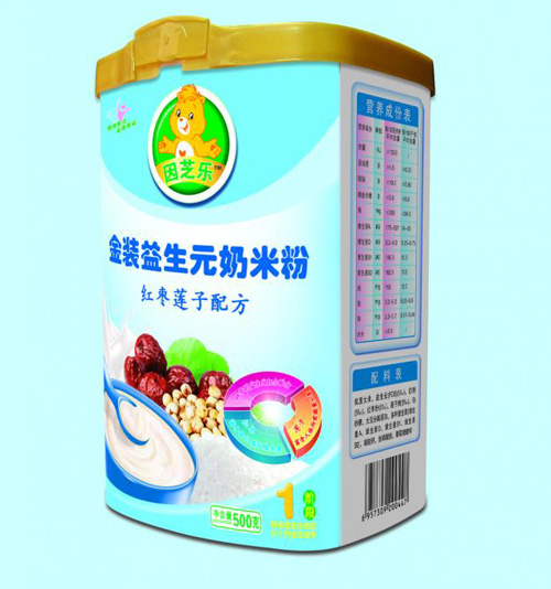 因芝樂金裝益生元紅棗蓮子配方奶米粉1段