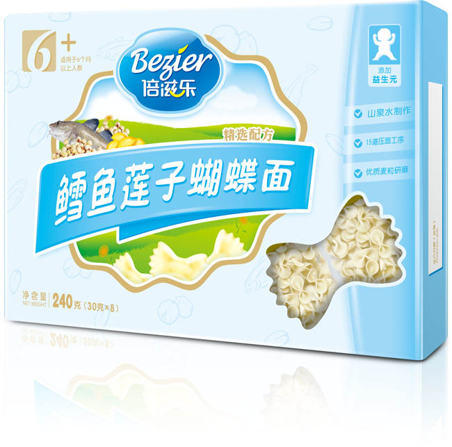 倍滋樂(lè)鱈魚(yú)蓮子蝴蝶面